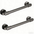 Suction Cup Grab bar for Shower，Suction Grab Bars for Showers，Bathroom Shower Grab Bar, Suction Cup Mount, Removable Shower Grab Bar, Gray, 2PCS