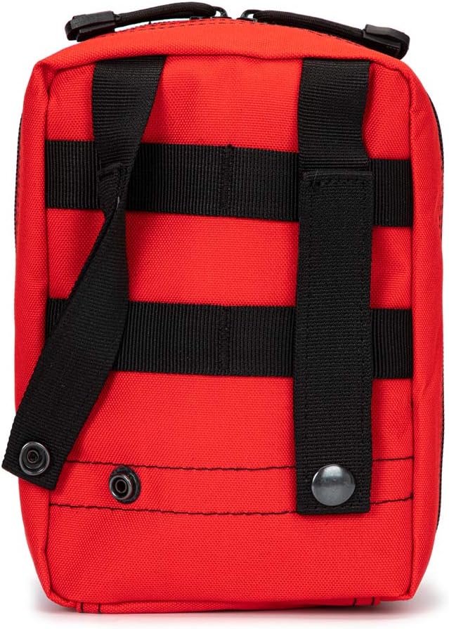 Tactical First Aid Bag MOLLE EMT IFAK Pouch Trauma First Aid Responder Medical Emergency Utility Bag Tactical Pouch Small Pouch for Outdoor Hiking Camping