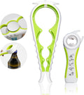 Jar Opener for Weak Hands, Seniors with Arthritis, 5 in 1 Multi Function Bottle Opener Lid Opener For Arthritic Hands