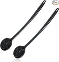 2 Pack Back Scrubber for Shower, 17in Lengthen Long Handle Body Brush, Double Sided Shower Brush for Shower Exfoliating and Massage Can Produce Rich Foam, Long Handle Back Scrubber for Men