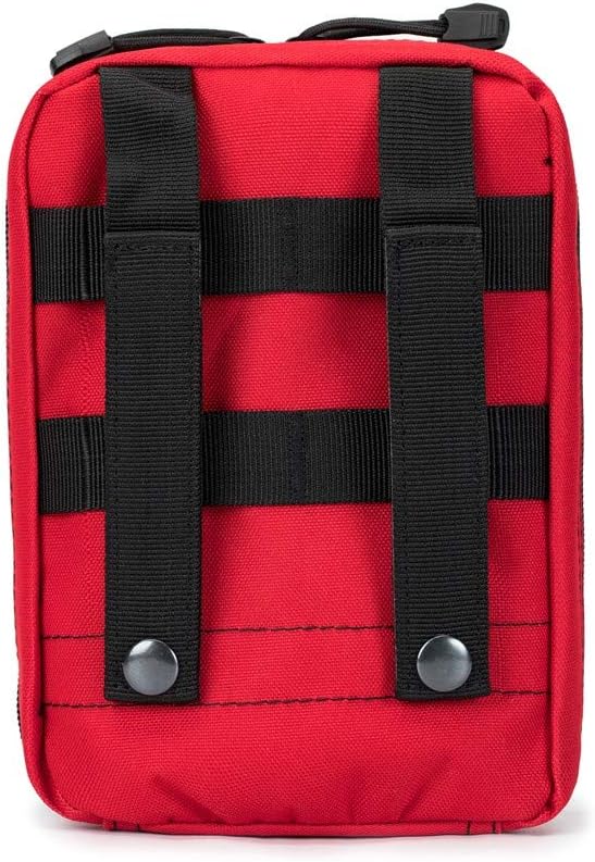 Tactical First Aid Bag MOLLE EMT IFAK Pouch Trauma First Aid Responder Medical Emergency Utility Bag Tactical Pouch Small Pouch for Outdoor Hiking Camping