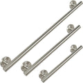 Lava Odoro Shower Grab Bar, Modern Set Stainless Steel Handicap Grab Bar for Bathtubs and Showers, Shower Safety Bar for Seniors Disabled, ADA-Compliant (Brushed Nickel, 3 Pack 18", 24'', 36")