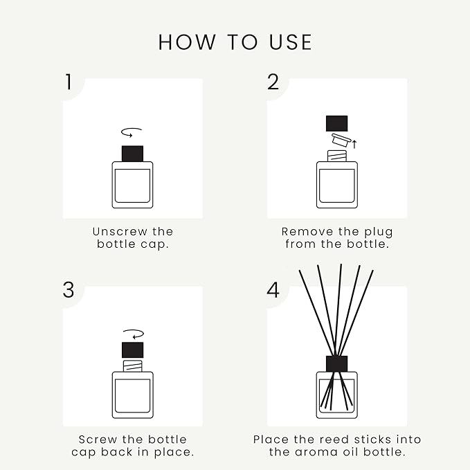 The Magic Scent Mahogany & Teakwood Reed Diffuser for Home - Luxury Scent Diffuser with Premium Fiber Reeds for Lasting Gentle Dispersal - Natural, Toxin-Free Aroma Inspired by Ambercrombie & Fitch