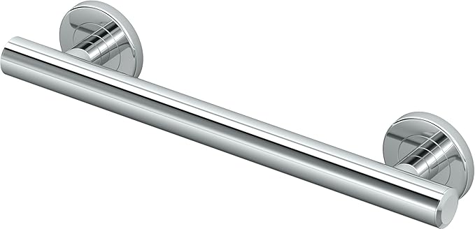 Gatco 850 Latitude II 12" Grab Bar, Chrome