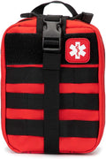 Tactical First Aid Bag MOLLE EMT IFAK Pouch Rip-Away Trauma First Aid Responder Medical Emergency Utility Bag Tactical Pouch for Camping