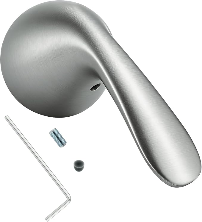 RP48717 Shower Handle Replacement, Compatible with Delta 13/14 Series Tub Shower Faucet, Single Handle Tub and Shower Faucet Handle (Brushed Nickel)