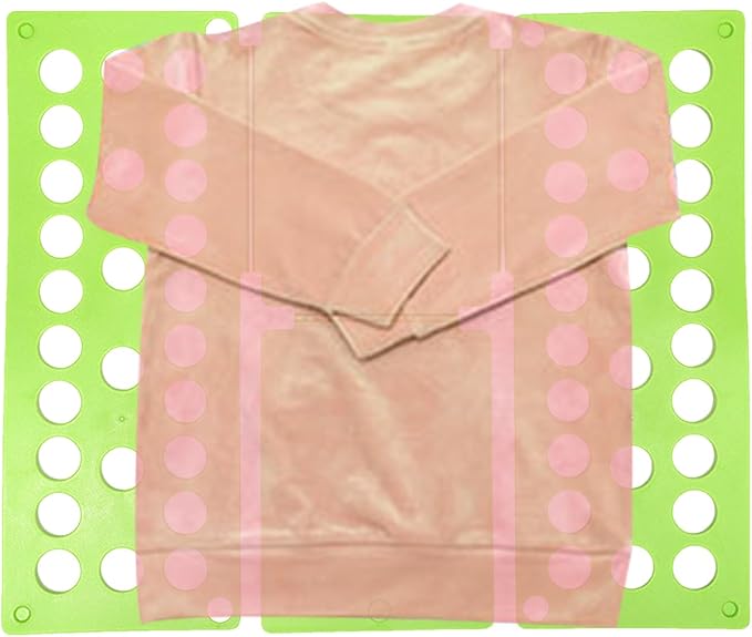 Clothes Folding Board, T-Shirt Folder, Fast Foldable Household Liner Sorter, Home Storage Tool, Laundry Sorter Helper Liner for Dorm Travel Hotel