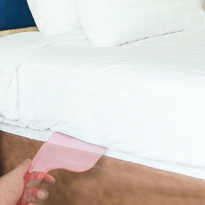 SHIDOW 2PCS Sheet Tucker Tool, Mattress Lifter Bed Making Helper, Practical Bed Sheet Tucking for Easy Mattress Lifter Tool for Changing Sheets (Pink)