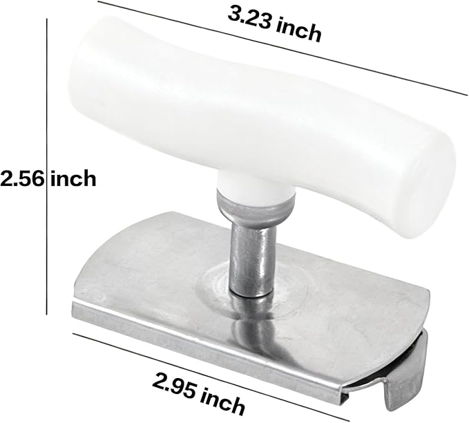 Adjustable Jar Opener for Weak Hands, Manual Twist Cap Remover, Universal Lid Loosener & Gripper for Seniors, Arthritis Sufferers, and Kitchen Gadget