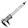 Digital Caliper, Sangabery Dial Caliper 6 Inch with Extra-Large LCD Screen, Plastic Vernier Calipers Measuring Tool, Electronic Ruler, Inch & Millimeter Conversion, Use for Jewelry, Industrial, DIY