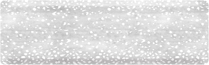 House of Noa Nama Standing Mat – Anti-Fatigue Kitchen Mats for Floor, Cushioned & Non-Slip Kitchen Comfort Mat for Standing, Thick Foam Anti-Fatigue Mat for Kitchen & Workspaces, Fawn Silver 22" x 72"