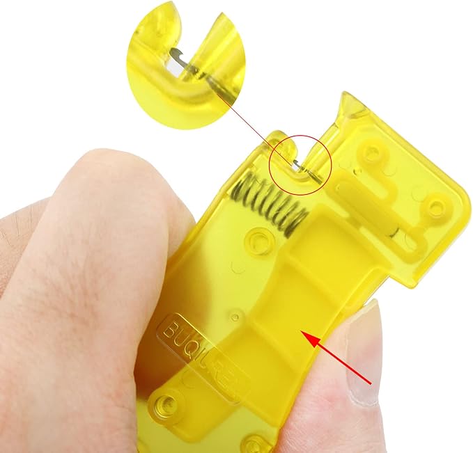 ZYAMY 2pcs Automatic Needle Threader Auto Needle Threader DIY Stitch Insertion Tool for Elderly Housewife Household Accessories