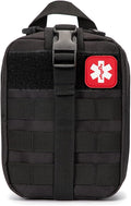 Tactical First Aid Bag MOLLE EMT IFAK Pouch Rip-Away Trauma First Aid Responder Medical Emergency Utility Bag Tactical Pouch for Camping