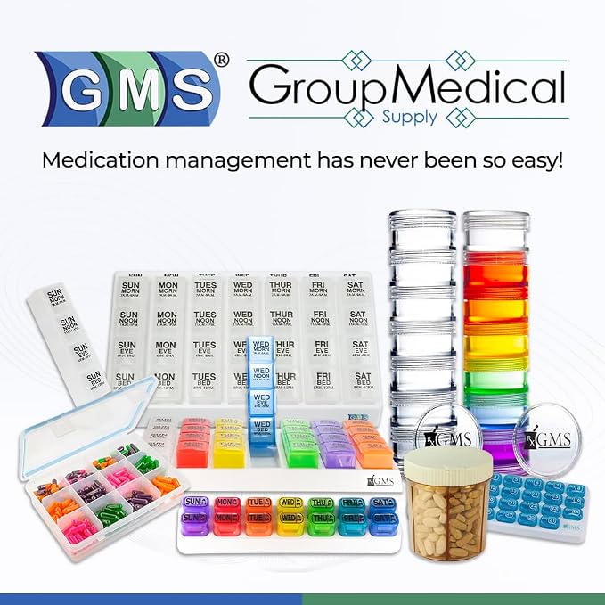 GMS Group Medical Supply, LLC Pill Taker Cup - Makes Swallowing Medium to Large Tablets & Pills Easy - Simply Drink Medicines Along with Water - Small Sized Cup Ideal for Kids, Adults & Seniors