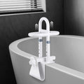Adjustable Bathtub Safety Rail - Non-Slip Shower Grab Bar Handle, Bathtub Grab bar, Fits 3.15"-6.69" Walls, 300lbs Support, Sturdy Bathtub Safety Rail for Elderly & Disabled