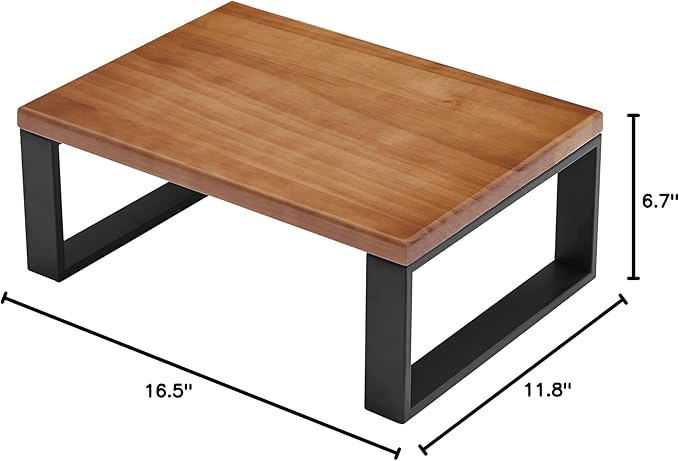 Solid Wooden Step Stool for Adults Seniors Non-Slip, Heavy Duty Bed Steps for High Beds with 500 LBS Capacity, Portable Bedside Step Stool Easy Assembly