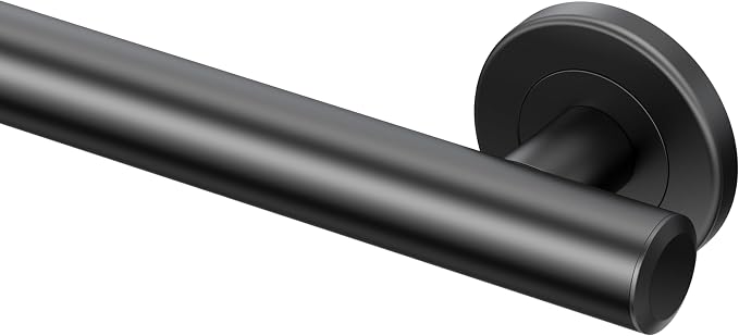 Gatco 854MX Latitude II 24" Grab Bar, Matte Black