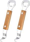 HANCELANT Can Punch Bottle Opener, Manual Stainless Steel Can Opener 2 Pack