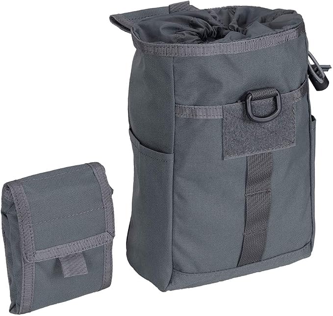 EXCELLENT ELITE SPANKER Molle Dump Pouch Drawstring Magazine Utility Pouch Folding Dump Pouch Waist Bag