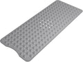 AmazerBath Shower Mat Non Slip 40 x 16 Inches, Shower Stall Mats with Suction Cups and Drain Holes, Non Slip Bath Mat for Tub for Elderly & Kids, Grey