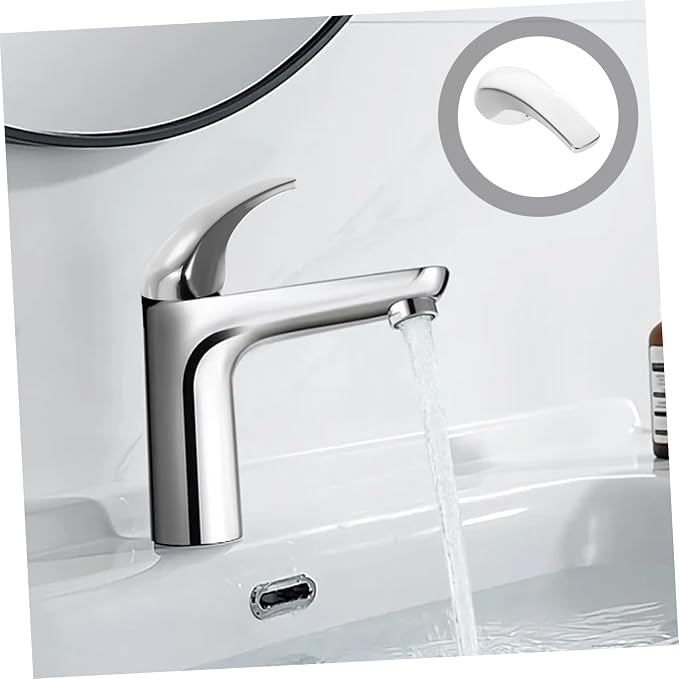 OSALADI Universal Shower Valve Handle Replacement for Bathroom Faucet Stem Water Mixing Control Lever Hot Cold Faucet Knob Handle 3.62X1.57X1.37 Inches