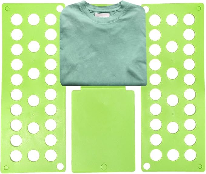 Clothes Folding Board, T-Shirt Folder, Fast Foldable Household Liner Sorter, Home Storage Tool, Laundry Sorter Helper Liner for Dorm Travel Hotel