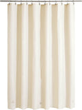 Barossa Design Beige Shower Curtain Liner - Premium PEVA, BPA & PVC Free, No Chemical Smell, Lightweight Standard Size Shower Curtain with 3 Magnets, Metal Grommets - Beige