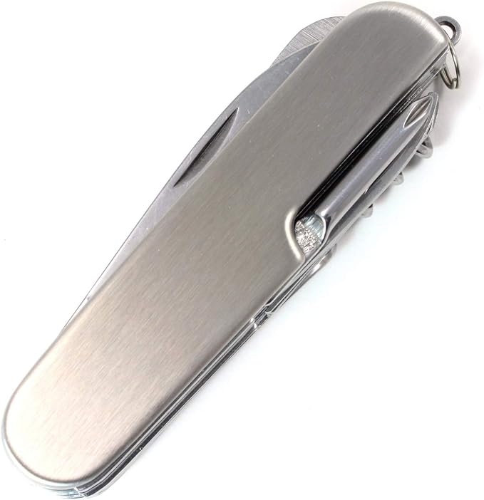 Stainless Steel Multi-tool Utility EDC Pocket Knife with Carry Pouch