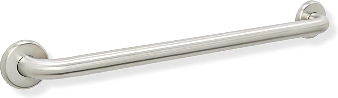 42” Shower Handle Smooth Grip | 304 Stainless Steel Bathroom Grab Bars for Seniors, Handicap Grab Bars | ADA Shower Bars Safety for Elderly Holds Upto 400lbs, Grab Bars for Bathtubs and Showers