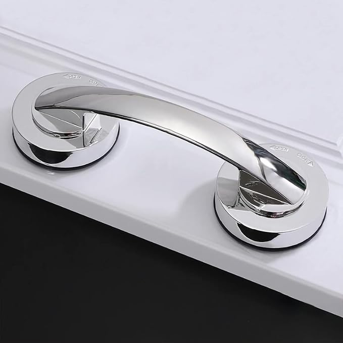 KAFENDA Strong Suction Cup Handle is Suitable for Glass Doors and Windows, as Well as cabinets. It Features a Seamless Installation, is Washable, and can be reused