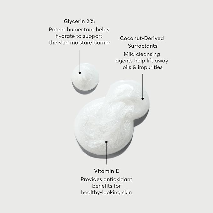 Naturium Multi-Peptide Advanced Body Wash, Rejuvenate, Cleanse & Smooth, with Rice Amino Acids & Vitamin E, 500 mL / 16.9 fl oz