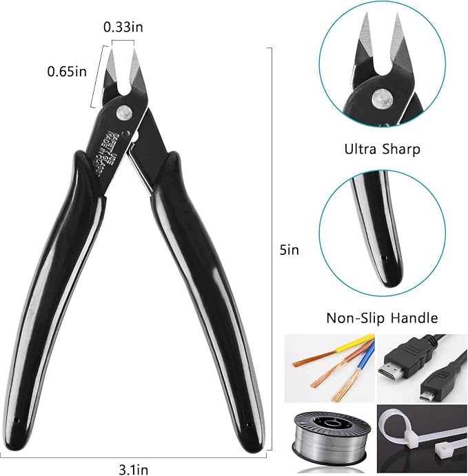 Kikerike Terminal Removal Tool Kit 45 Pcs Depinning Tool Electrical Connector Pin Removal Tool Kit Pin Extractor Tool Set Wire Terminal Release Tool for Automotive Car Household Devices