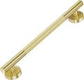 Lava Odoro Gold Shower Grab Bars, 18" Stainless Steel Bathroom Safety Grab Bar, Upgrade Anti-Slip Knurling Shower Grab for Bathtub, Shower Handle for Elderly and Handicap, ADA Compliant SG009-SG-K