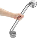 AmazerBath Grab Bars for Shower 18 Inches, Shower Grab Bars for Senior Anti Slip, Safety Grab Bars for Bathtubs and Showers Stainless Steel, Thickened Bar Holds 500LBS, 18" Lx1.25 D, Brushed Nickel