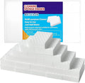 Magic Sponges Eraser,20 Pack Melamine Sponge in Bulk,2X Density,Long Lasting,Cleaning Sponge for Kitchen, Bathroom,Bathtub, Sink,Furniture, Wall Cleaner (White（20PCS）, 3.93x2.36x0.79in)
