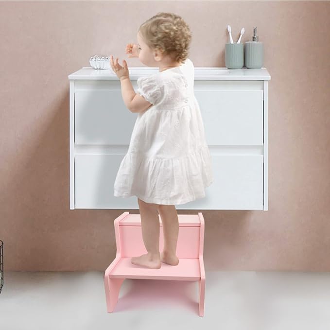 Pink Toddler Step Stool