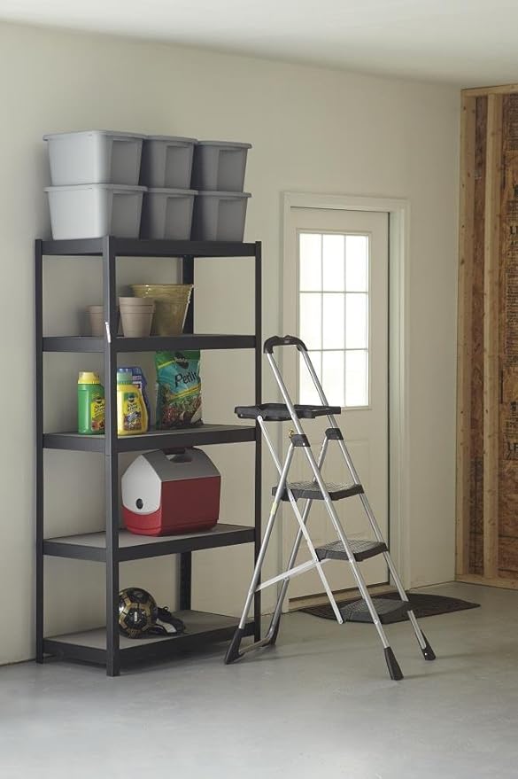 Cosco Max Steel Work Platform, Easy Fold One-Hand Lock, Convenient Project Trays, Stable & Secure, ANSI Rated 225 lbs, 10 Year Warranty