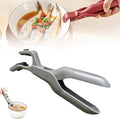 Multi-Purpose Anti-Scald Bowl Holder Clip for Kitchen, 2026 New Silicone Non-Slip Heat Insulation Anti-scald Clip, Multi-Function Anti-Scald Bowl Clip Hot Bowl Dish Plate Gripper Clips (Gray, 1PC)