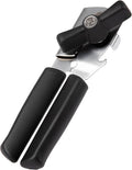 PL8 Can Opener - Stainless Steel Cutting Wheel for smooth edge, Ergonomic Soft-Grip Handles, Built-In Bottle Opener, Durable and Easy to Clean Kitchen Tool