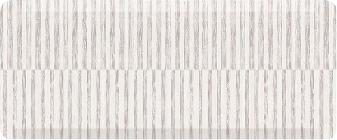 House of Noa Nama Standing Mat – Anti-Fatigue Kitchen Mats for Floor, Cushioned & Non-Slip Kitchen Comfort Mat for Standing, Thick Foam Anti-Fatigue Mat for Kitchen & Workspaces, Reese Bark 22" x 54"