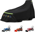 Heavy Duty Waterproof Tractor Cover for Massey Ferguson MF 1740 2015-Present, 420D Oxford Outdoor Cover for Compact Utility Tractor with Bucket, Windproof All-Season Protection