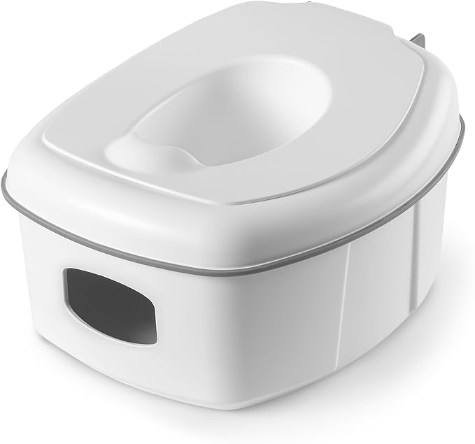 Chicco 3-in-1 Potty Training System, Toddler Training Potty, Toilet Topper, Step Stool, Easy-Clean, Anti-Slip Base, Adjustable Spray Shield