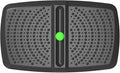 1 inch Thick Anti Fatigue Kitchen Mat Standing Mat with Massage Ball, Non Slip Standing Desk Mat with Massage Point, Multi-Purpose Comfort Floor Mat for Feet, Office, Home (Black, 17"x28"x1")