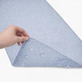 Bathtub Mat Non Slip, Bath Mat for Tub Non Slip, Tub Mat Extra Large 36 x 17 in, Bathtub Mat with Suction Cups & Drain Holes, Soft Foam, Machine Washable, Light Blue