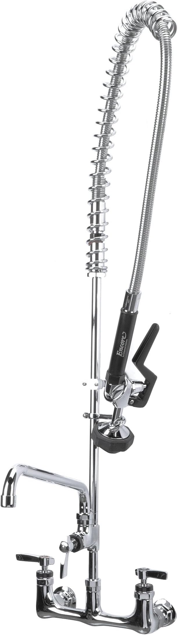 Encore 8" OC Wall Mount Pre-Rinse Assembly with 1.05 gpm PowerPulse Utility Spray and 14" Add-On Faucet
