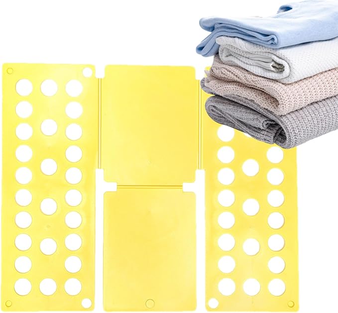 Clothes Folding Board, T-Shirt Folder, Fast Foldable Household Liner Sorter, Home Storage Tool, Laundry Sorter Helper Liner for Dorm Travel Hotel