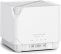 ASAKUKI Essential Oil Diffuser for Home, Large 700 ml Humidifier with Automatic Shut-Off, Quiet Aromatherapy Diffuser with 7 LED Lights for Living Room, Kitchen, Bedroom, Hotel - White