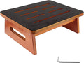 Landrip Step Stool for Adults Seniors with Non-Slip Rubber Stepping Surface, Heavy Duty Wooden Step Stool, Bed Steps for High Beds, Bathroom, Bedroom, Kitchen & Kids Bedside Support