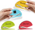4 Pack Letter Opener with Magnetic Stickers - Hidden Stainless Steel Blade,Ergonomic ABS Grip,Fast & Safe Envelope Opener for Letter,Packages,Mail,Office,Home,Mailroom (4 Pack)