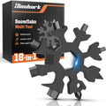 Gifts for Men, 18-in-1 Snowflake Multitool, Anniversary Birthday Gifts for Men Husband Him, Father Day Gift for Camping Accessories Cool Gadgets Tools, Mens Gift for Dad Who Have Everything